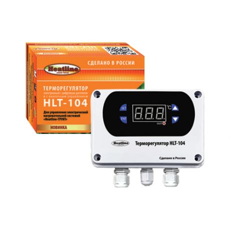 Терморегулятор HLT-104 для системы heatline-грунт