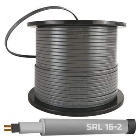 Саморегулирующийся греющий кабель SRL 16-2, на отрез, 1 м/п