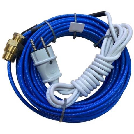 Греющий кабель, набор для герметизации, вилка Phonix комплект кабеля для внутреннего обогрева труб 45 Вт 3 м