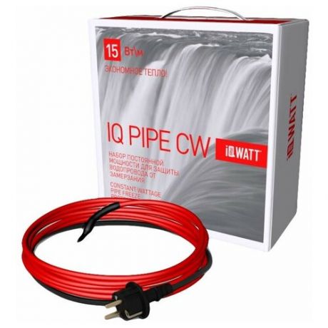 IQWATT Греющий кабель резистивный для обогрева труб 20 м IQWatt IQ PIPE CW 20 m