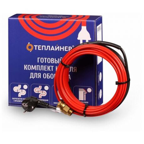 Греющий кабель ТЕПЛАЙНЕР PROFI КСП-10, 190 Вт, 19 м