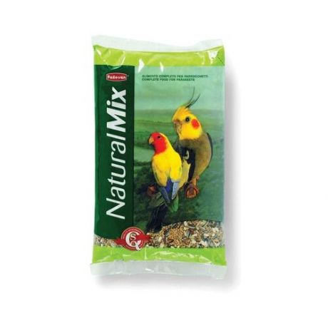Padovan корм для средних попугаев (naturalmix parrocchetti) pp00128, 0,850 кг, 40013 (2 шт)