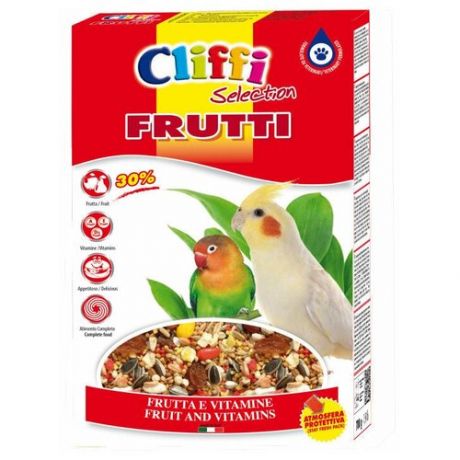 Cliffi корм Selection Frutti для длиннохвостых попугаев, 700 г