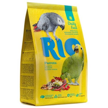 Rio основной корм для крупных попугаев 500 гр (10 шт)