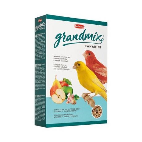 Padovan Корм для канареек (Grandmix Canarini) PP00182 , 1,000 кг, 40014 (10 шт)