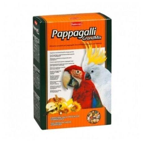 Padovan GrandMix Pappagalli Падован Основной корм для крупных попугаев 600 гр
