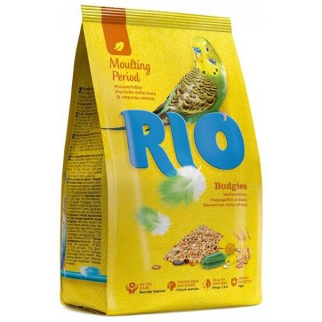 Корм д/попугаев волнистых RIO (РИО) в период линьки 1кг/4 1 шт