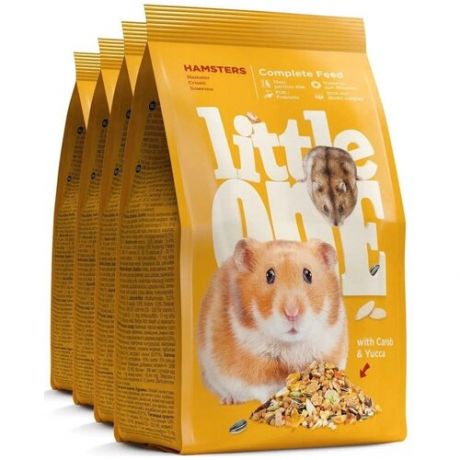 Корм для хомяков Little One Hamsters 900 г х 4шт