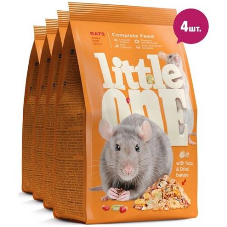 Корм для крыс Little One Rats 900 г х 4 шт