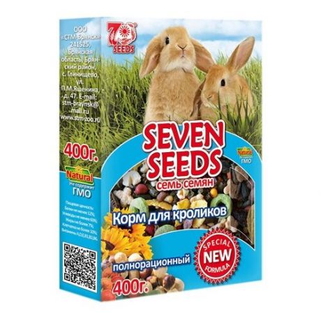 Корм для кроликов Seven Seeds полнорационный Special 400 г