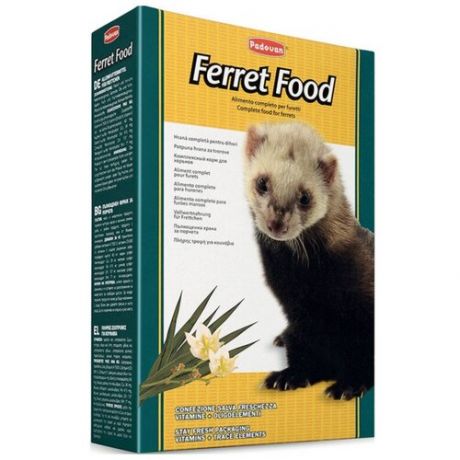 Padovan Ferret Food основной корм для хорьков 750 гр (2 шт)