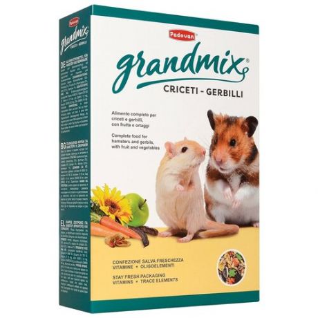 Padovan GrandMix Criceti -Падован Грандмикс основной корм для хомяков и мышей 400 гр