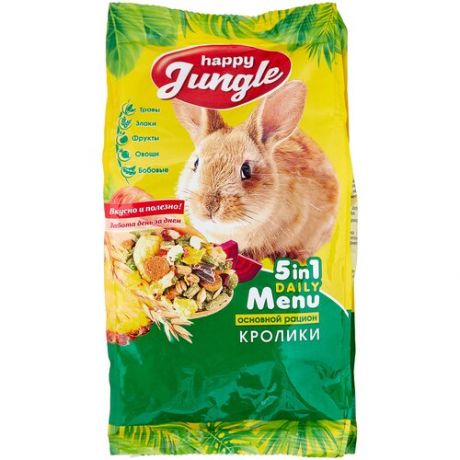 Happy Jungle Корм для кроликов 400 гр