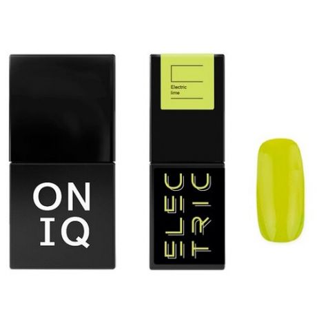ONIQ Гель-лак Electric, 10 мл, 150 Lime