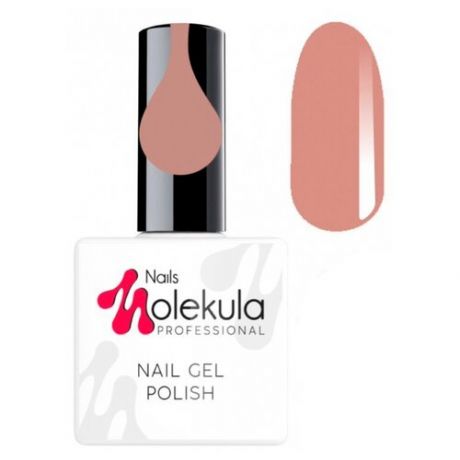 Nails Molekula Professional Гель-лак Рastel collection, 10.5 мл, 125 бледно персиковый