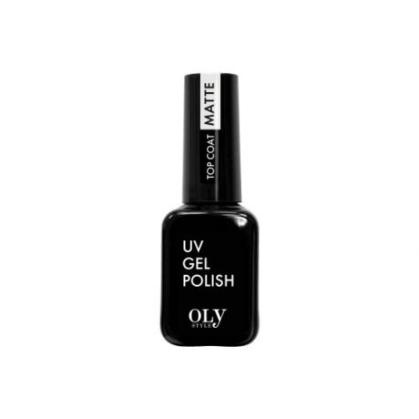 Olystyle Верхнее покрытие Top Coat Matte, прозрачный, 10 мл