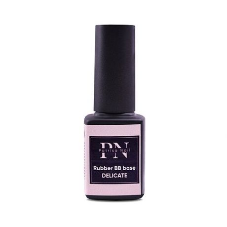 Patrisa Nail Базовое покрытие Rubber BB-base, delicate, 8 мл