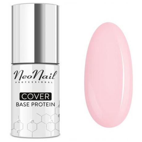 NeoNail Базовое покрытие Cover Base Protein, pastel rose, 7.2 мл