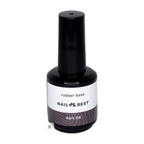 Nail Best Базовое покрытие Base Dark Rubber, №06, 15 мл