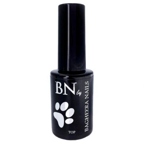 Bagheera Nails Верхнее покрытие BN Top средней вязкости, прозрачный, 10 мл
