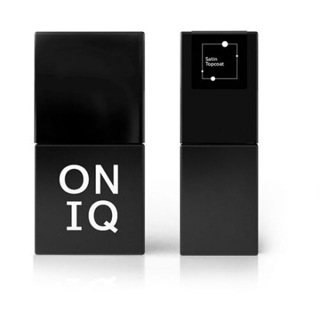 ONIQ Верхнее покрытие 909 Satin Topcoat, прозрачный, 10 мл