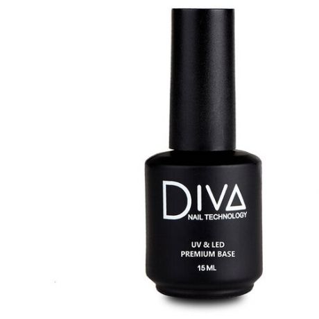 Diva Nail Technology Базовое покрытие Premium Base, прозрачный, 55 мл