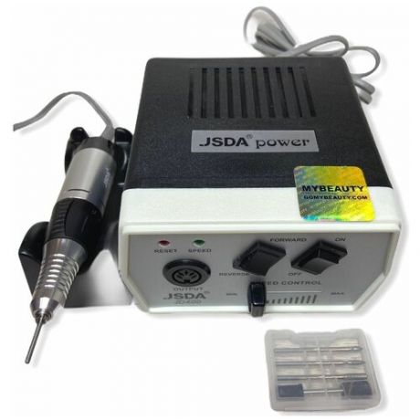 Профессиональная электрическая машина Чехол. ру JD400 для полировки ногтей для маникюра и педикюра с насадками