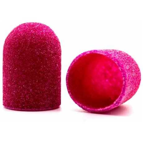 Кристалл, колпачок абразивный на тканевой основе 13 мм (розовый, 120 грит)