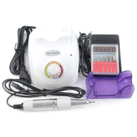 Аппарат для маникюра Nail Master ZS-603, 35000 об/мин, белый