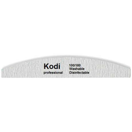 Профессиональная пилка Kodi professional для искусственных ногтей 100/180. 1 уп/25шт