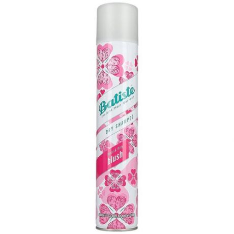 Шампунь для волос сухой Batiste Dry Shampoo Blush с цветочным ароматом 400 мл