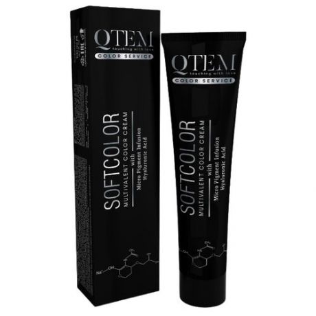 QTEM мультивалентный краситель для волос Multivalent Color Cream, 7.7 песочный блондин, 100 мл