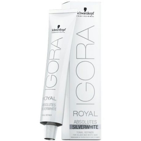 IGORA Royal краситель Absolutes silverwhite, серебро, 60 мл