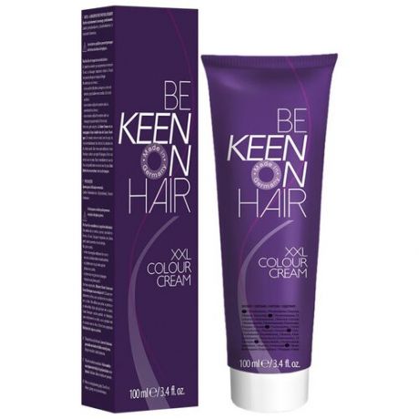 KEEN Be Keen on Hair крем-краска для волос XXL Colour Cream, 7.77 Cappuccino, 100 мл