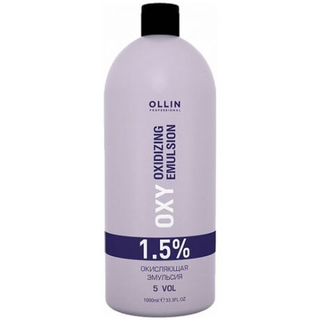 OLLIN Professional Окисляющая эмульсия Perfomance Oxy, 1,5%, 1000 мл