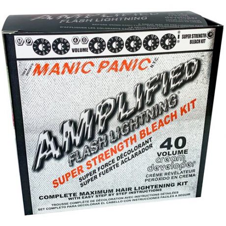 Manic Panic Набор для осветления волос Flash Lightning Bleach Kit 40 Volume