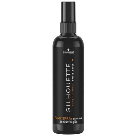Спрей для волос Silhouette, ультрасильной фиксации, 200 мл, Schwarzkopf Professional