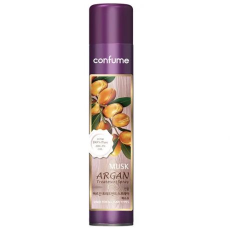 Лак для волос Welcos Confume Argan Treatment Spray (Musk), 300 мл