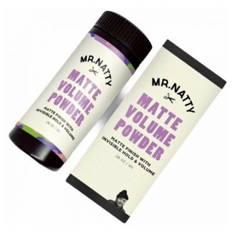 Mr. Natty Matte Texture Powder - Пудра для объема волос с матовым эффектом 8 гр