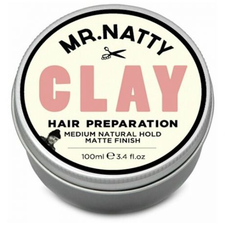 Глина для волос Mr.Natty Clay, 100мл