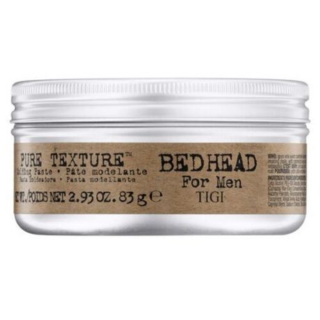 Tigi Bed Head Pure Texture 83 гр Моделирующая паста для мужских волос 83 гр