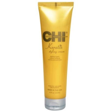 Крем для волос моделирующий Chi Keratin Styling Cream с кератином 133 мл