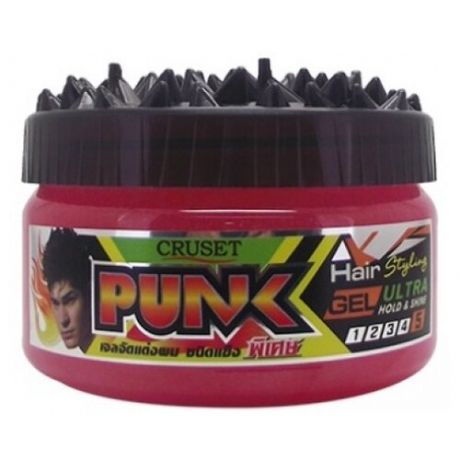 CRUSET гель для укладки Punk Hair Styling Gel, экстрасильная фиксация