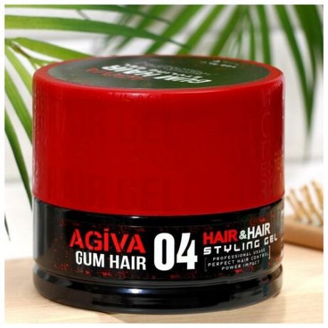 Гель для укладки волос AGIVA Hair Gel 04 Gum, гибкий, эластичный, 700 мл