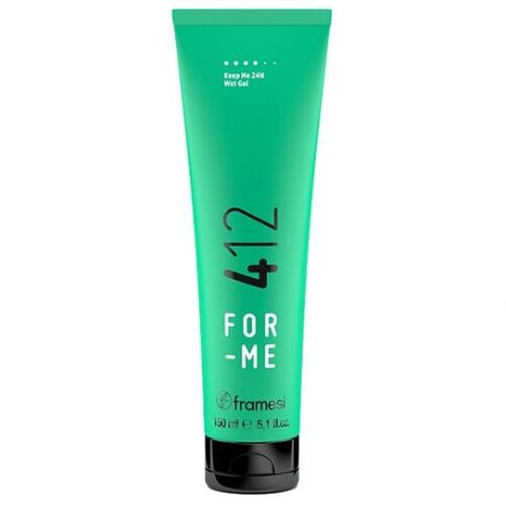 Framesi FOR-ME гель с эффектом мокрых волос 412 Keep Me 24H Wet Gel, 150 мл