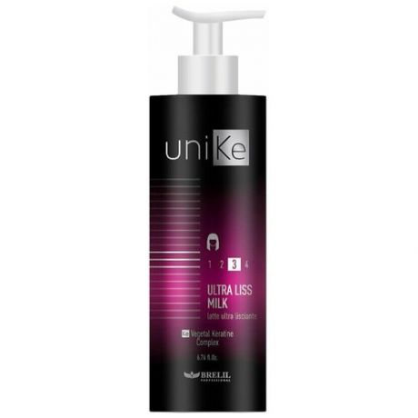 Молочко для волос Brelil Professional Ультраразглаживающее молочко UNIKE