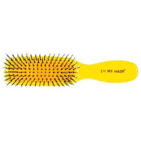 I LOVE MY HAIR массажная щетка Spider Classic S 1503, для мытья головы, для распутывания волос, 17 см