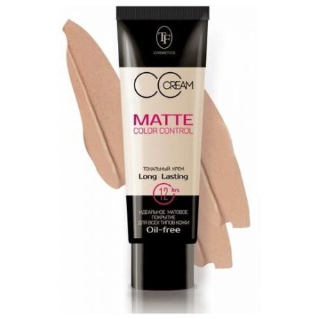 TF Cosmetics Тональный крем Matte Color Control, 35 мл, оттенок: 907 ванильно-розовый