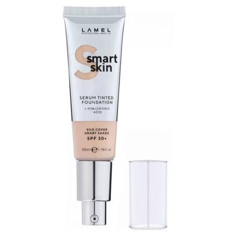 Lamel Professional Smart Skin Serum Tinted Foundation, 35 мл, оттенок: 404