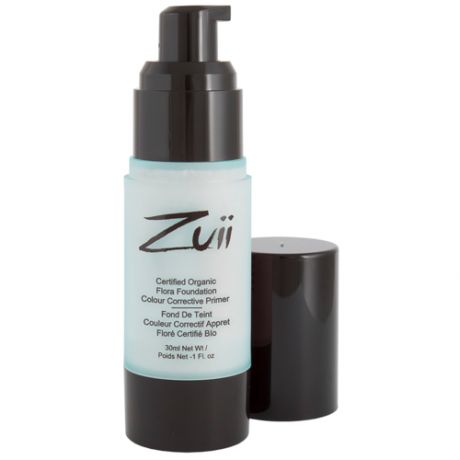 Zuii Organic Праймер для лица Certified Organic Flora Foundation Colour Corrective Primer, 30 мл, mint